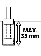 Einhell Vezeték nélküli router TP-RO 18 Li BL - Solo, 18V (4350411)