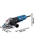 Bosch GWS 17-150 LE Professzionális sarokcsiszoló (06017D1600)