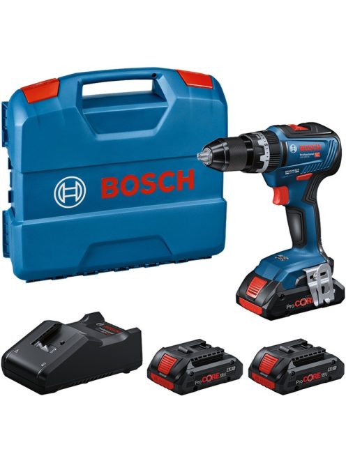 Bosch Akkus ütvefúró GSB 18V-55 Professional, 18 V, ütvefúró (0615A5002V)