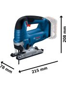 Bosch akkus szúrófűrész GST 18V-125 B Professzionális szóló, 18 volt