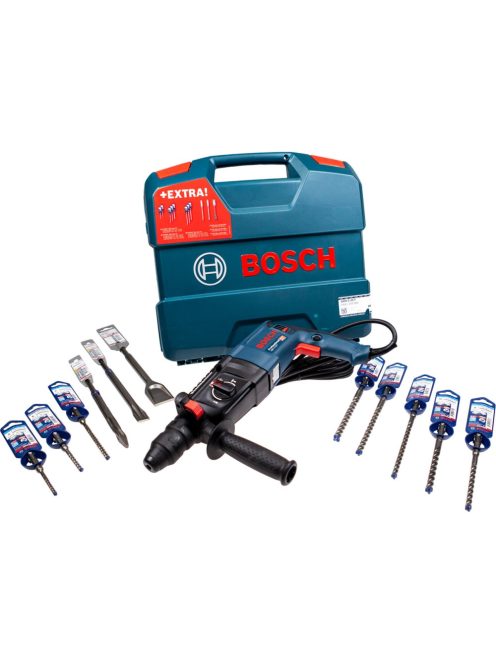 Bosch ütvefúró GBH 2-26 F Professional, készlet EXPERT tartozékokkal