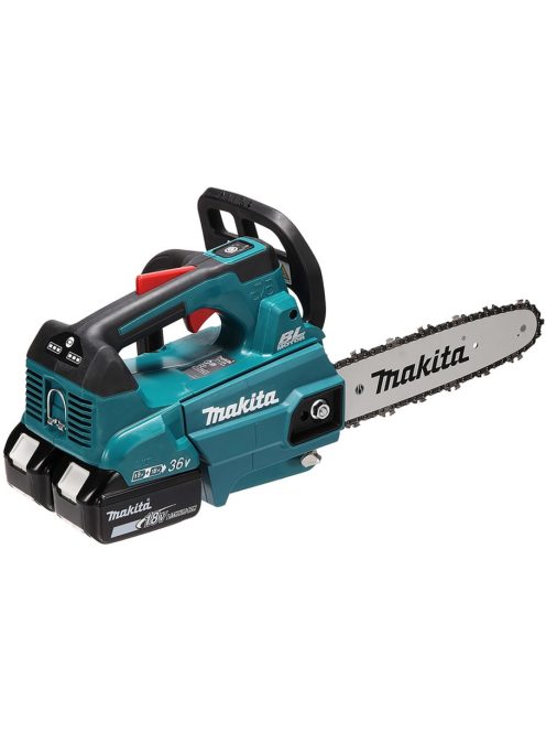 Makita Top Handle akkumulátoros láncfűrész DUC256Z, 36V (2x18V), elektromos láncfűrész