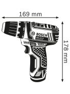 Bosch Akkus fúrócsavarozó GSR 12V-15 Professional, 12 V (601868109)