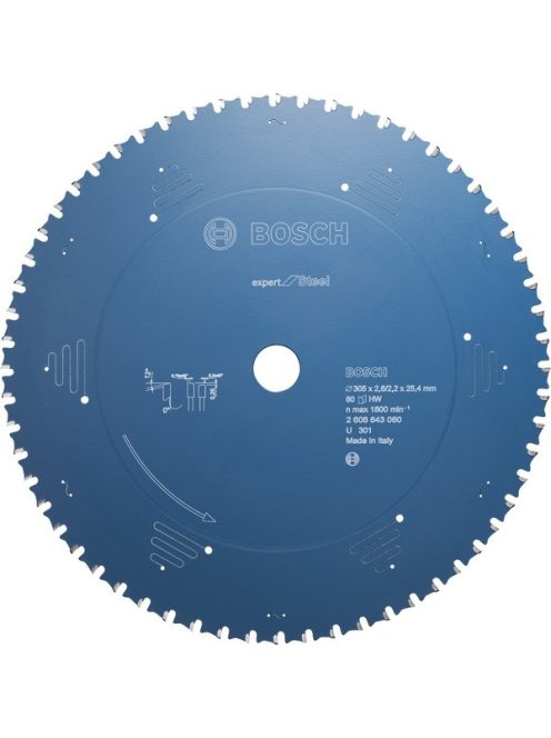 Bosch Expert for Steel körfűrészlap, 355 mm (2608643063)