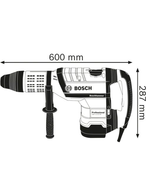 Bosch Fúrókalapács GBH 12-52 DV (611266000)