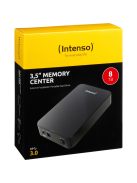 Intenso Memóriaközpont 3,5" USB 3.0 8 TB, külső merevlemez (LD030P)