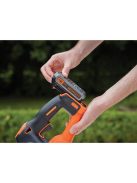 BLACK+DECKER akkumulátoros sövénynyíró GTC18452PC, 18 volt