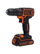 BLACK+DECKER BDCDC18K, 18Volt: Akkumulátoros fúrócsavarozó BDCDC18K, 18V-os (BDCDC18K-QW)