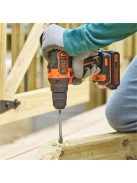 BLACK+DECKER BDCDD186K, 18Volt: Akkumulátoros fúrócsavarozó BDCDD186K, 18V-os (BDCDD186K-QW)