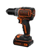 BLACK+DECKER BL186K, 18Volt: Akkumulátoros fúrócsavarozó BL186K, 18V-os (BL186K-QW)