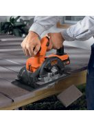 BLACK+DECKER Akkus kézi körfűrész BDCCS18N, 18 volt (BDCR18-QW)