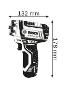 Bosch Akkus fúró-csavarozó GSR 12V-15 FC Professional (DCB118X2-QW)