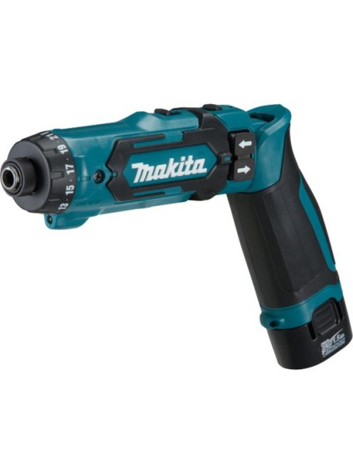 Makita Akkus csavarhúzó DF012DSE, 7,2 volt, fúrócsavarozó (786 552)