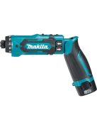 Makita Akkus csavarhúzó DF012DSE, 7,2 volt, fúrócsavarozó (786 552)