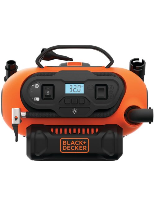 BLACK+DECKER BDCINF18N Akkus Kompresszor matrachoz , 18Volt, 11bar