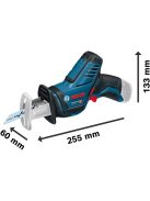 Bosch Akkus kardfűrész GSA 12V-14 Professional, 12 volt (060164L976)