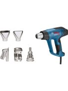 Bosch hőlégfúvó GHG 23-66 Kit Professional + 5 részes tartozékok