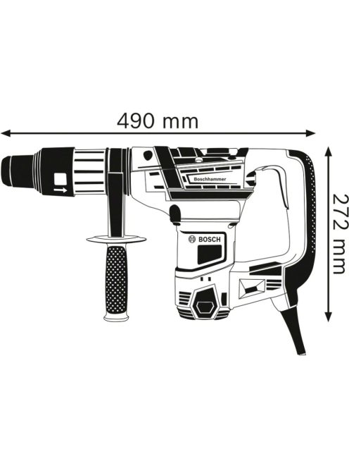 Bosch Fúrókalapács GBH 5-40 D Professional (611269001)