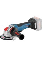 Bosch X-LOCK sarokcsiszoló GWX 18V-10 PSC Professional (06017B0800)