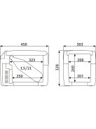 Dometic TropiCool TCX 14, hűtődoboz (9600013319)