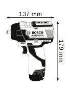 Bosch akkus ütvecsavarozó kulcs GDS 12V-115 Professional solo, 12 volt