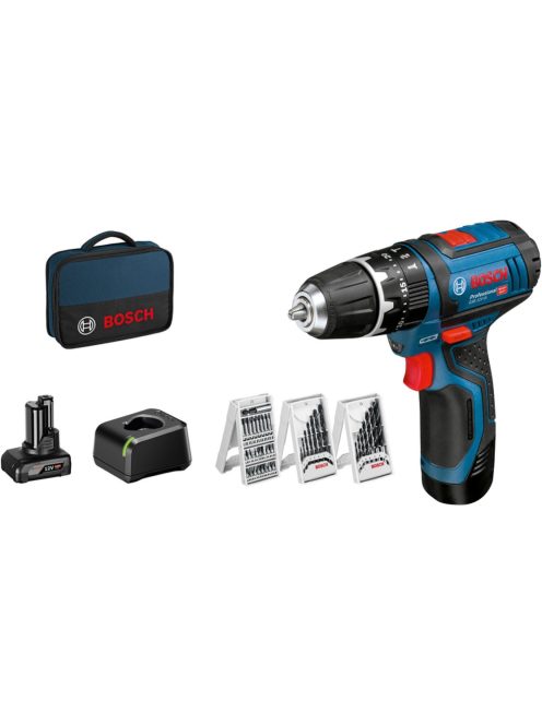 Bosch Akkus ütvefúró GSB 12V-15 Professional, 12 volt (06019J0201)