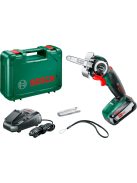 Bosch Akkus fűrész NanoBlade AdvancedCut 18 solo, 18V, láncfűrész (06033D5101)