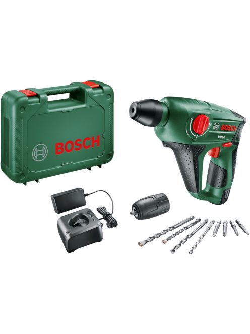 Bosch Uneo akkus fúrókalapács, 12 volt