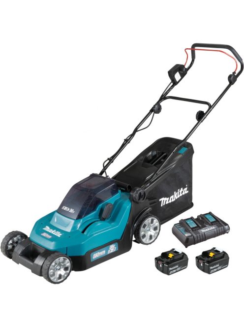 Makita Akkus fűnyíró DLM382PM2, 36 volt (2x18 volt) (DLM382PM2)