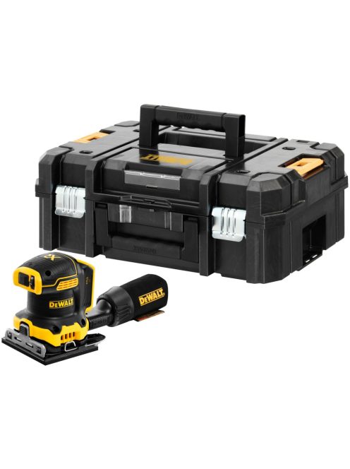 DeWALT Akkus vibrációs csiszoló DCW200NT, 18V, orbitális csiszoló (DCW200NT-XJ)