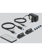 DeLOCK DisplayPort 1.4 KVM kapcsoló 8K 30 Hz USB 3.2 Gen 1, KVM switch