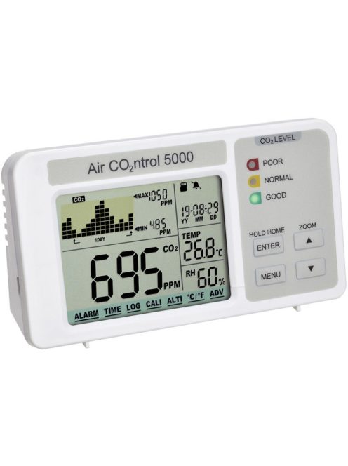 TFA Dostmann CO2 monitor adatgyűjtővel AIRCO2NTROL 5000, CO2 mérő készülék (31.5006.02)