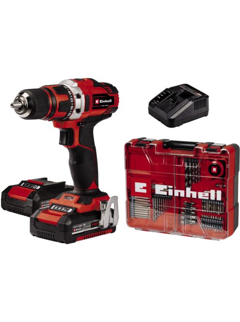 Einhell Akkus fúró-csavarozó készlet TE-CD 18/40 Li +69, 18 volt (4513934)