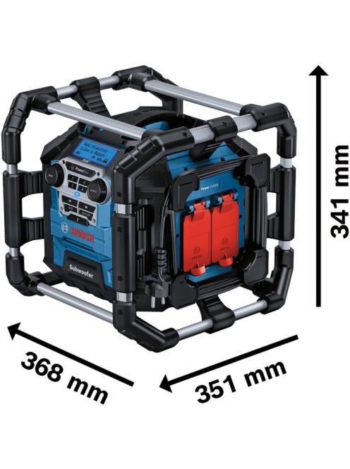 Bosch GPB 18V-5 SC, építkezési rádió (06014A4100)