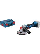 Bosch X-LOCK akkumulátoros sarokcsiszoló GWX 18V-10 Professzionális szóló, 18 volt (06017B0100)