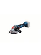 Bosch X-LOCK akkumulátoros sarokcsiszoló GWX 18V-10 Professzionális szóló, 18 volt (06017B0100)