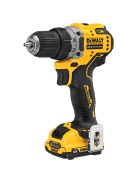 DeWALT Akkus fúró/csavarhúzó DCD701D2, 12 volt (DVC155LZX2)