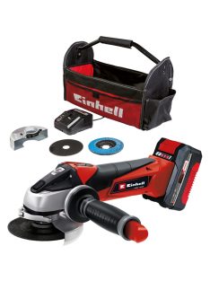   Einhell Akkus sarokcsiszoló TC-AG 18/115 Li Kit, 18 volt (4431134)