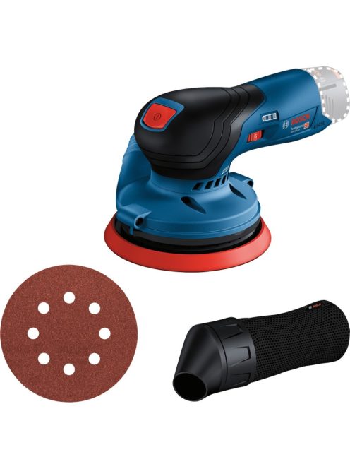 Bosch Akkus excentercsiszoló GEX 12V-125 Professional solo, 12 volt (601372101)