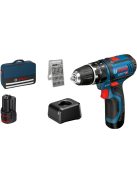 Bosch Akkus ütvefúró GSB 12V-15 Professional, 12 volt (06019B690K)