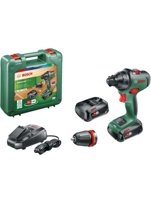 Bosch AdvancedDrill 18: Akkumulátoros fúrócsavarozó (06039B5006)