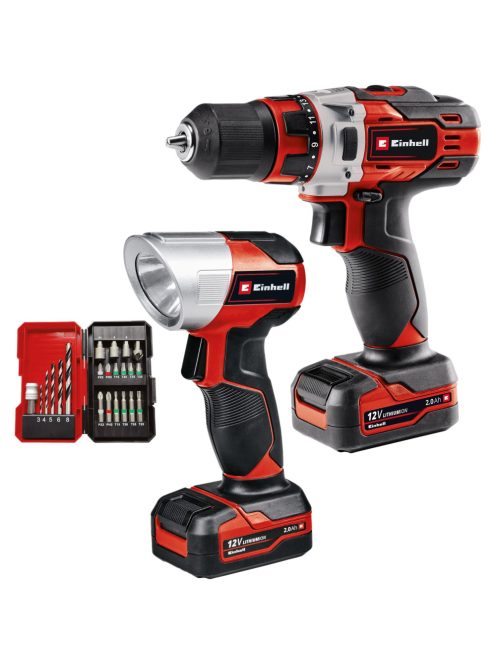 Einhell Akkus fúrócsavarozó TE-CD 12/1 +22+CL, 12 volt (4513598)