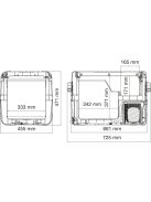 Dometic CoolFreeze CFX50, hűtődoboz (9600051213)