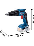 Bosch Akkus gipszkarton csavarhúzó GTB 18V-45 Professional solo (06019K7000)