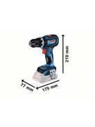 Bosch Akkus ütvefúró GSB 18V-90 C Professional, 18 V (06019K6105)