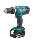 Makita Akkus kombinált készlet DLX4093, sövényvágó, fűnyíró, ütvefúró, porszívó (F 630-201)