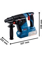 Bosch akkus fúrókalapács GBH 18V-24 C Professional solo, 18 volt