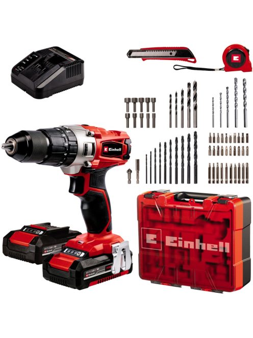 Einhell Akkus ütvefúró TE-CD 18/2 Li-i +64, 18 volt (4514221)