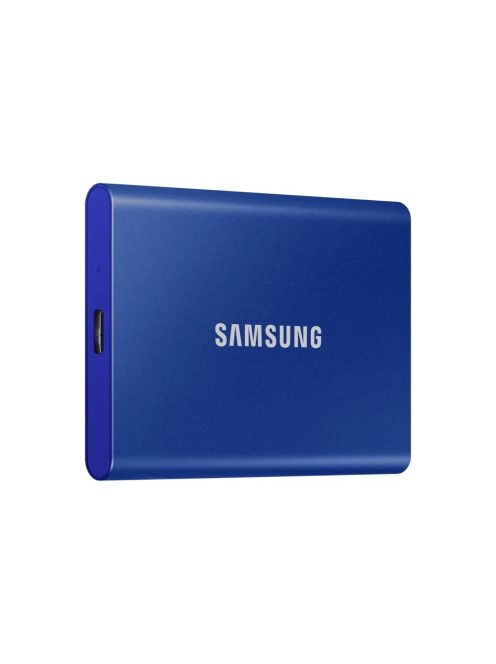 Samsung hordozható SSD T7 2TB USB 3.2 Gen2 Type-C Indigo Blue PC/Mac (MU-PC2T0H/WW)