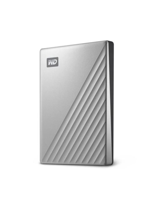 WD My Passport Ultra 1 TB USB3.0 és USB-C 2,5" - ezüst (WDBC3C0010BSL-WESN)